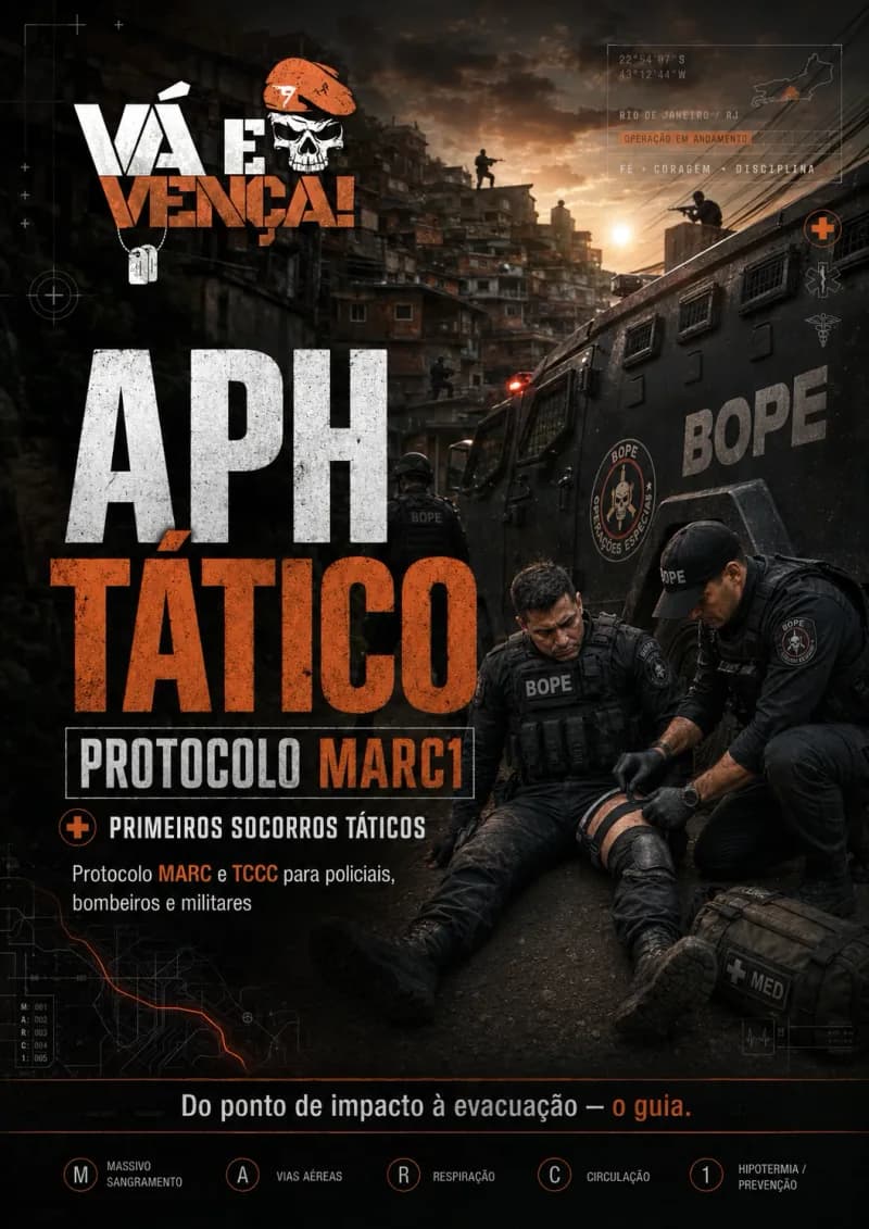 Capa do e-book APH Tático — Protocolo MARC1