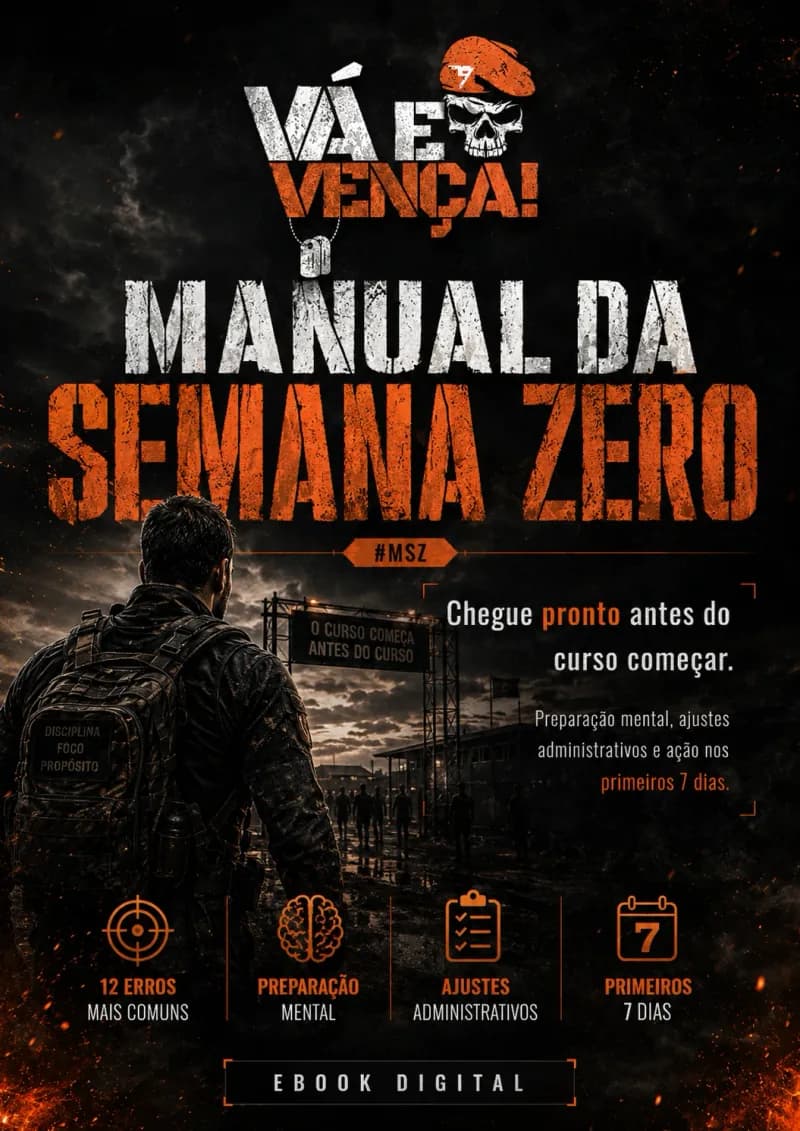 Capa do e-book Manual da Semana Zero